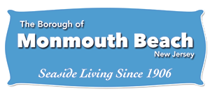 monmouth beach logo borough police search tax